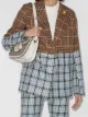 Image 2 of Brøgger Aster two-tone check blazer