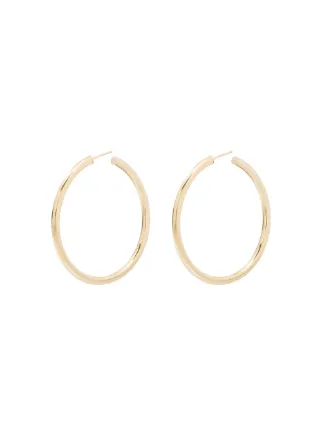 Loren Stewart Natasha 10kt Gold Hoop Earrings Farfetch