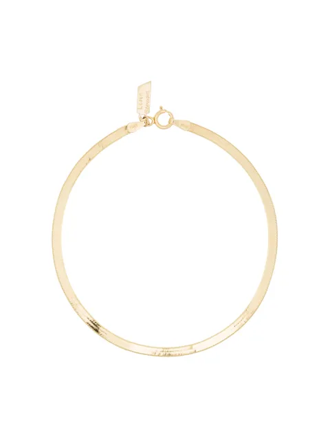 Loren Stewart Herringbone 10kt yellow gold bracelet