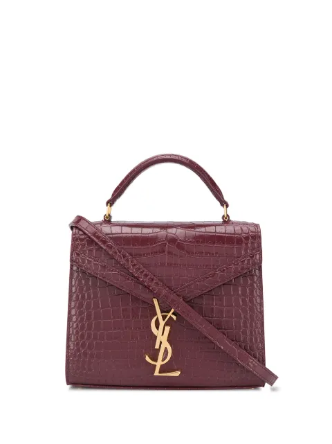 ysl cassandra bolsa croc