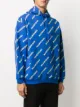 Balenciaga all-over logo-print hoodie