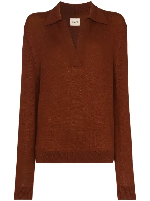 khaite cass sweater