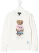 الصورة 1 من Polo Ralph Lauren كنزة مطرزة بدب