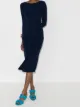 الصورة 2 من Roland Mouret فستان ميدي دلفي مجسم