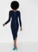 Roland Mouret Delphi fitted midi dress