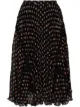Image 1 of See by Chloé floral-print pleated midi skirt