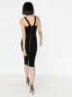 Roland Mouret Klint fitted midi dress
