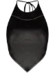 Image 1 of STAUD Syd satin halterneck top