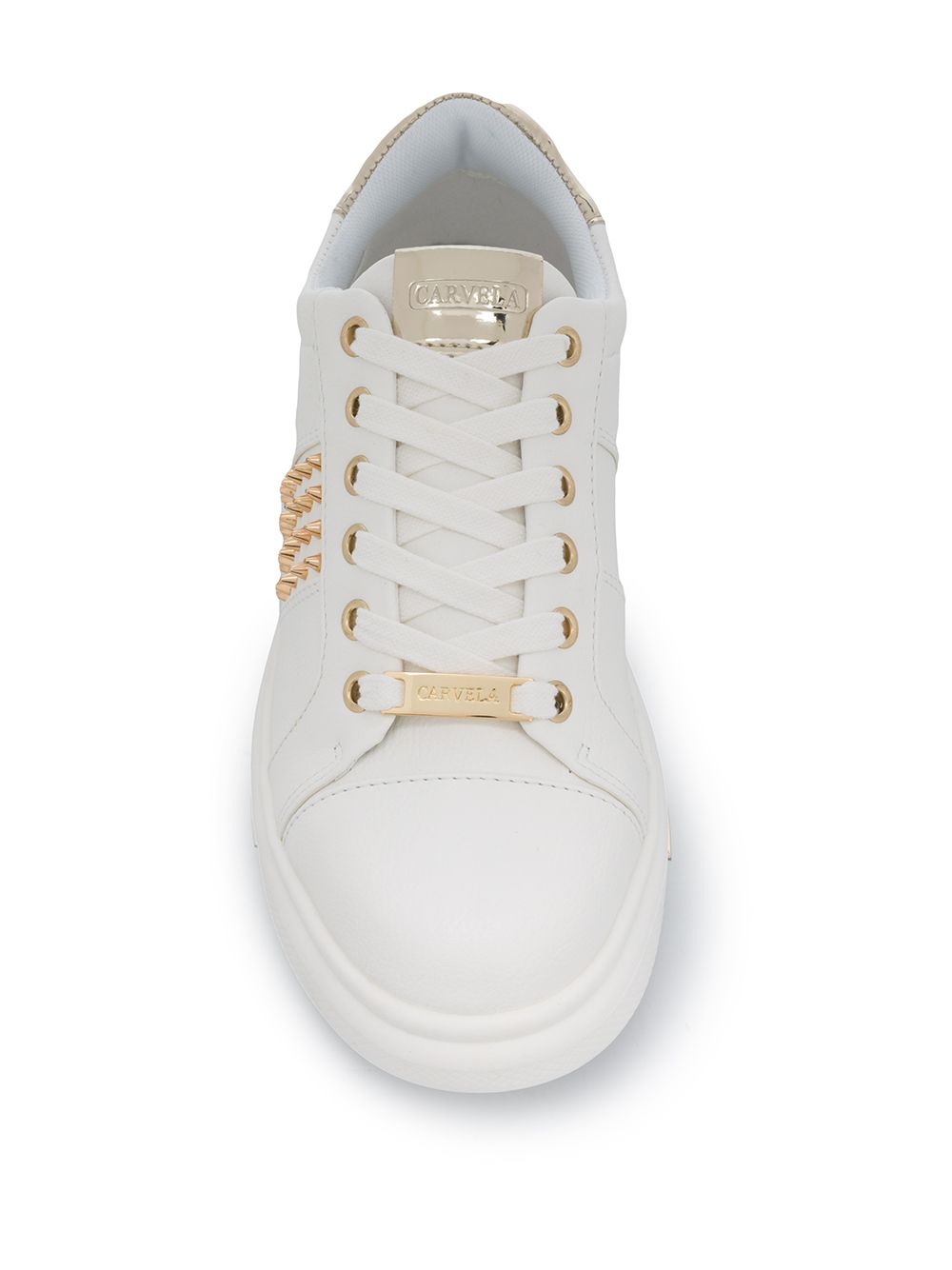 фото Carvela jubilate studded platform sneakers