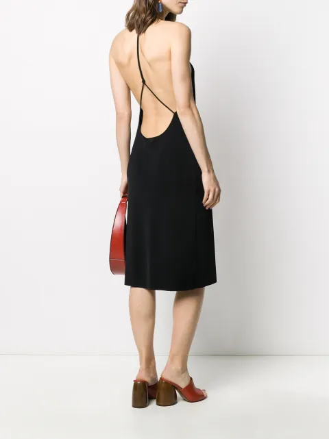 backless halterneck