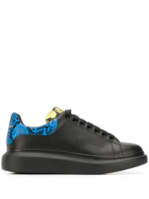 alexander mcqueen shoes snake print