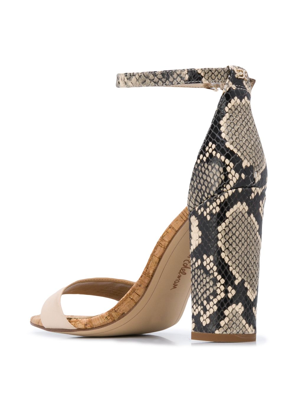 фото Sam edelman snakeskin ankle sandals