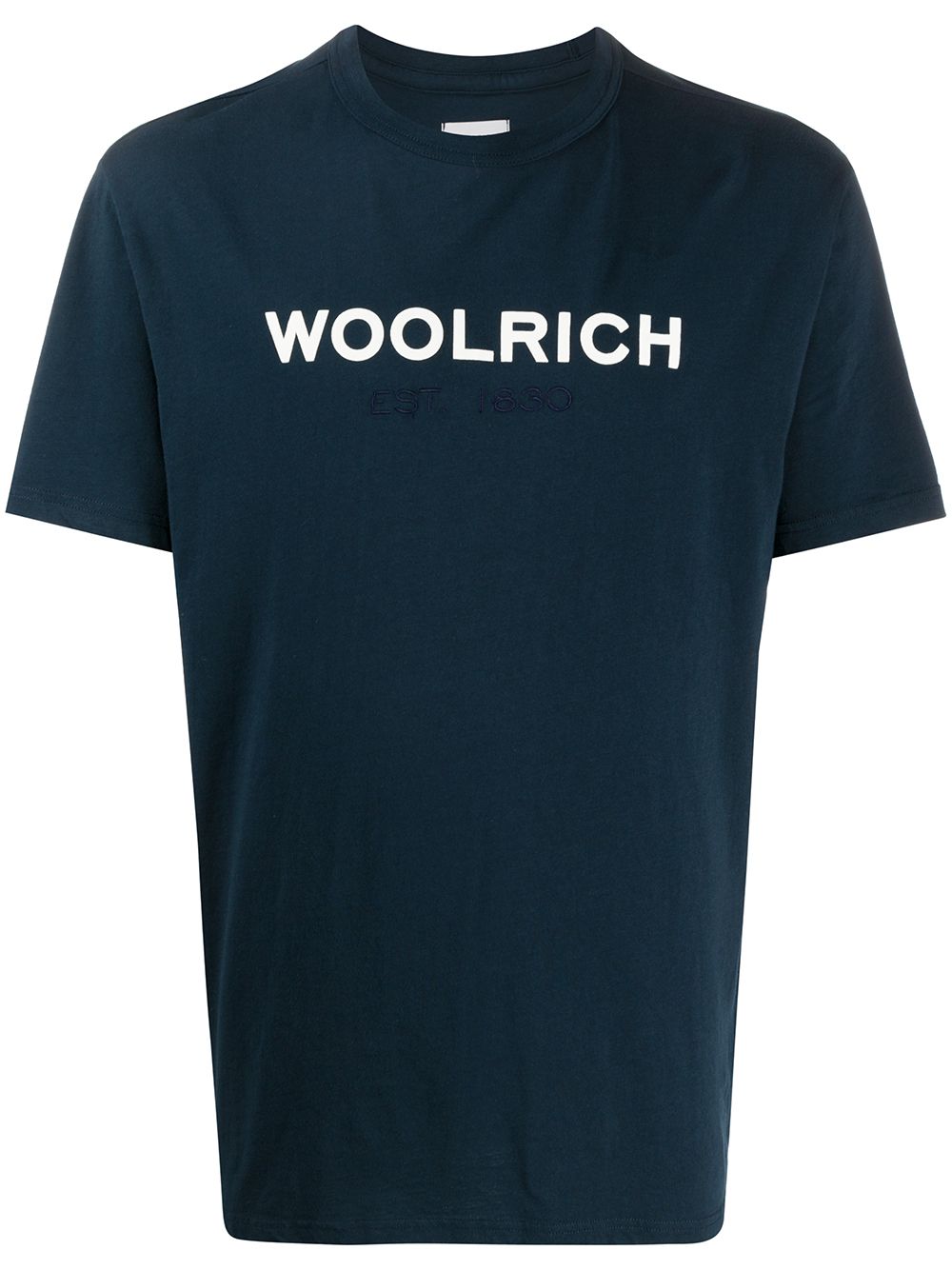 Woolrich T-shirt Mit Logo-print In Blue