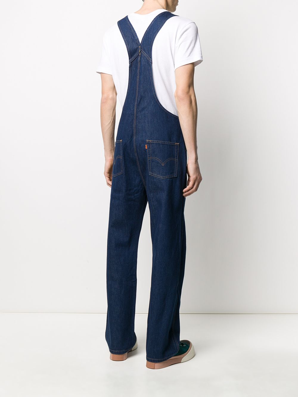 фото Levi's vintage clothing джинсовый комбинезон прямого кроя