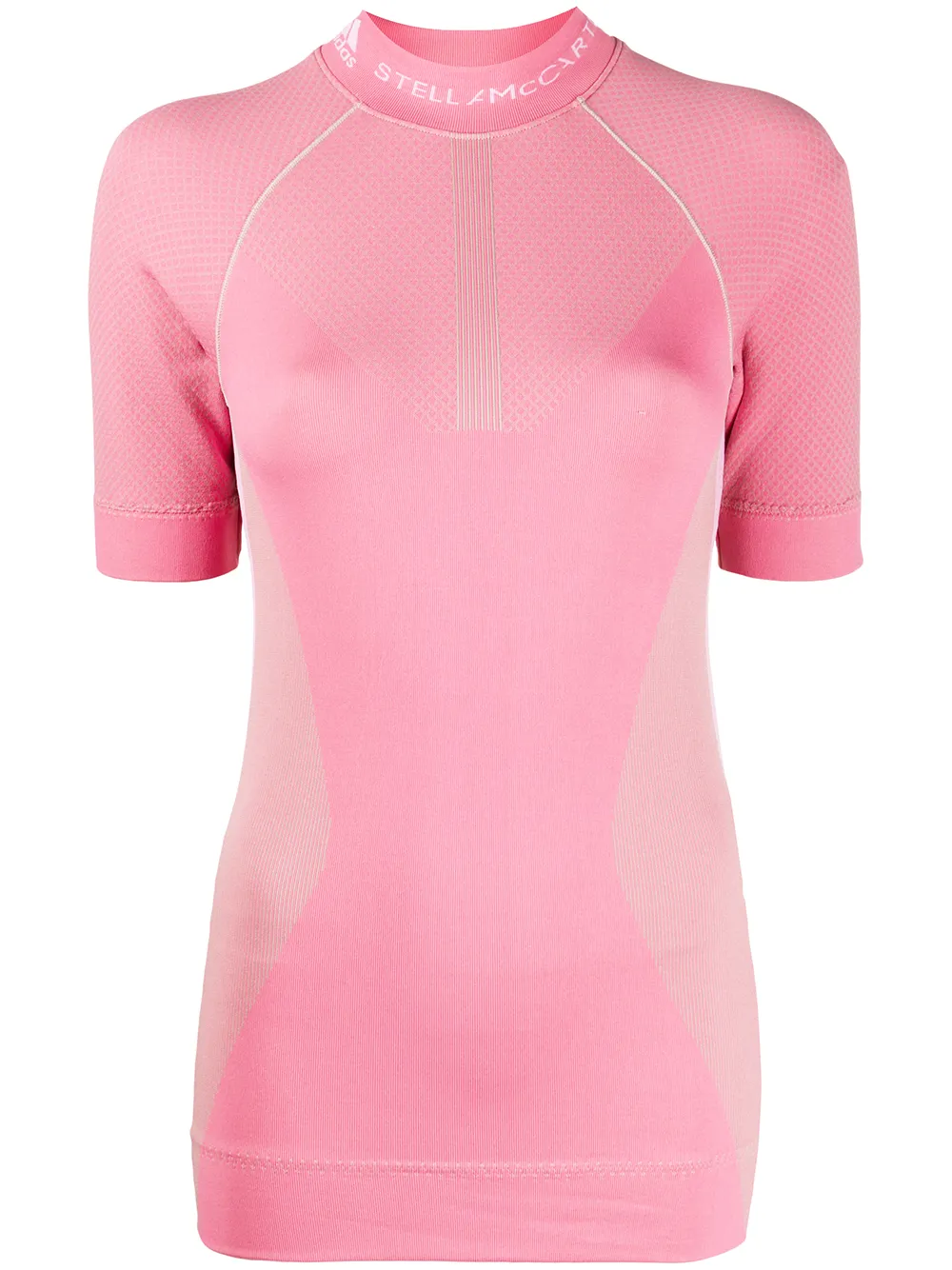 adidas by Stella McCartney cut-out detail performance T-shirt adidas by Stella McCartney cut-out detail performance T-shirt