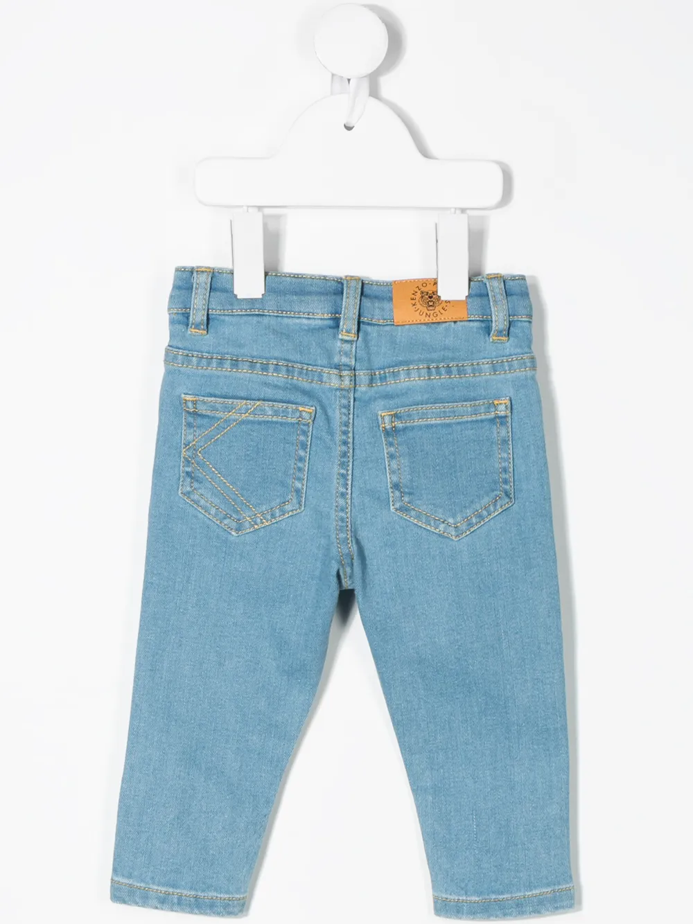 фото Kenzo kids джинсы прямого кроя