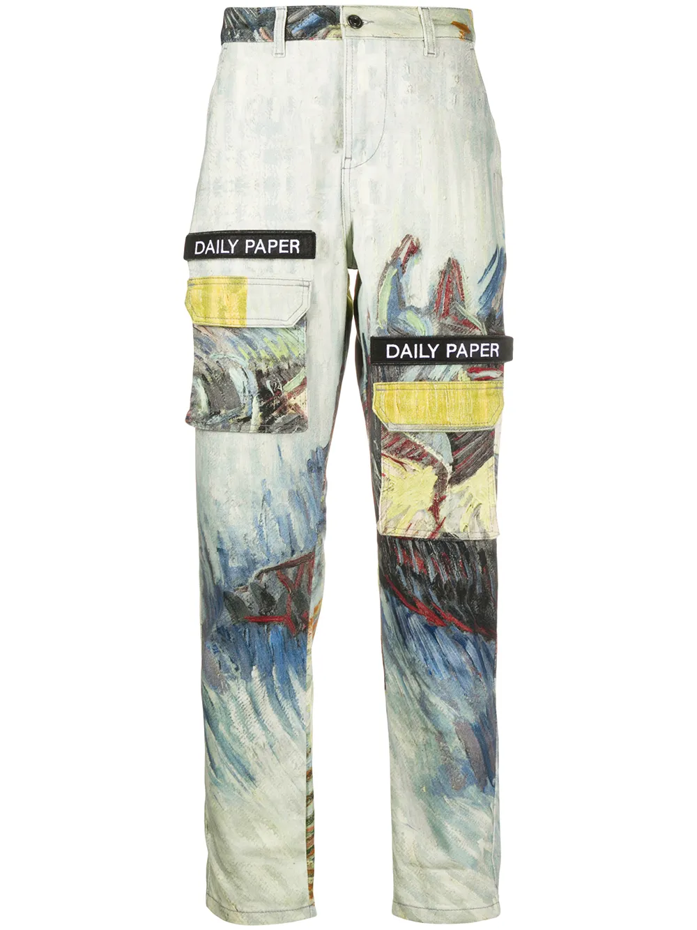 DAILY PAPER X VAN GOGH MUSEUM CARGO TROUSERS,VANCARGO15172671