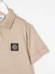 Stone Island Junior قميص بولو بشارة شعار الماركة