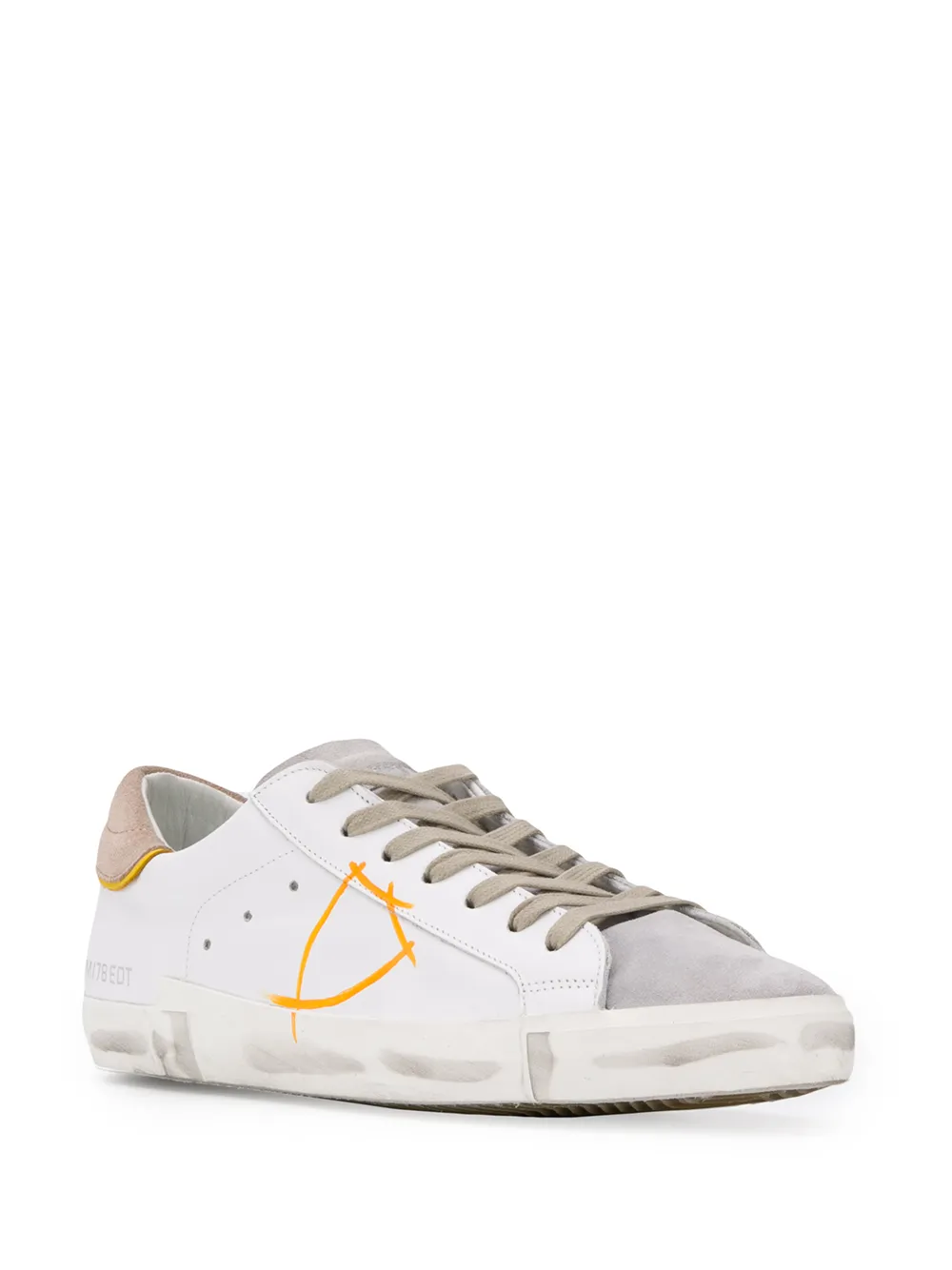 Philippe Model Paris Prlu low-top sneakers Wit
