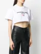 Alexander Wang logo crop top