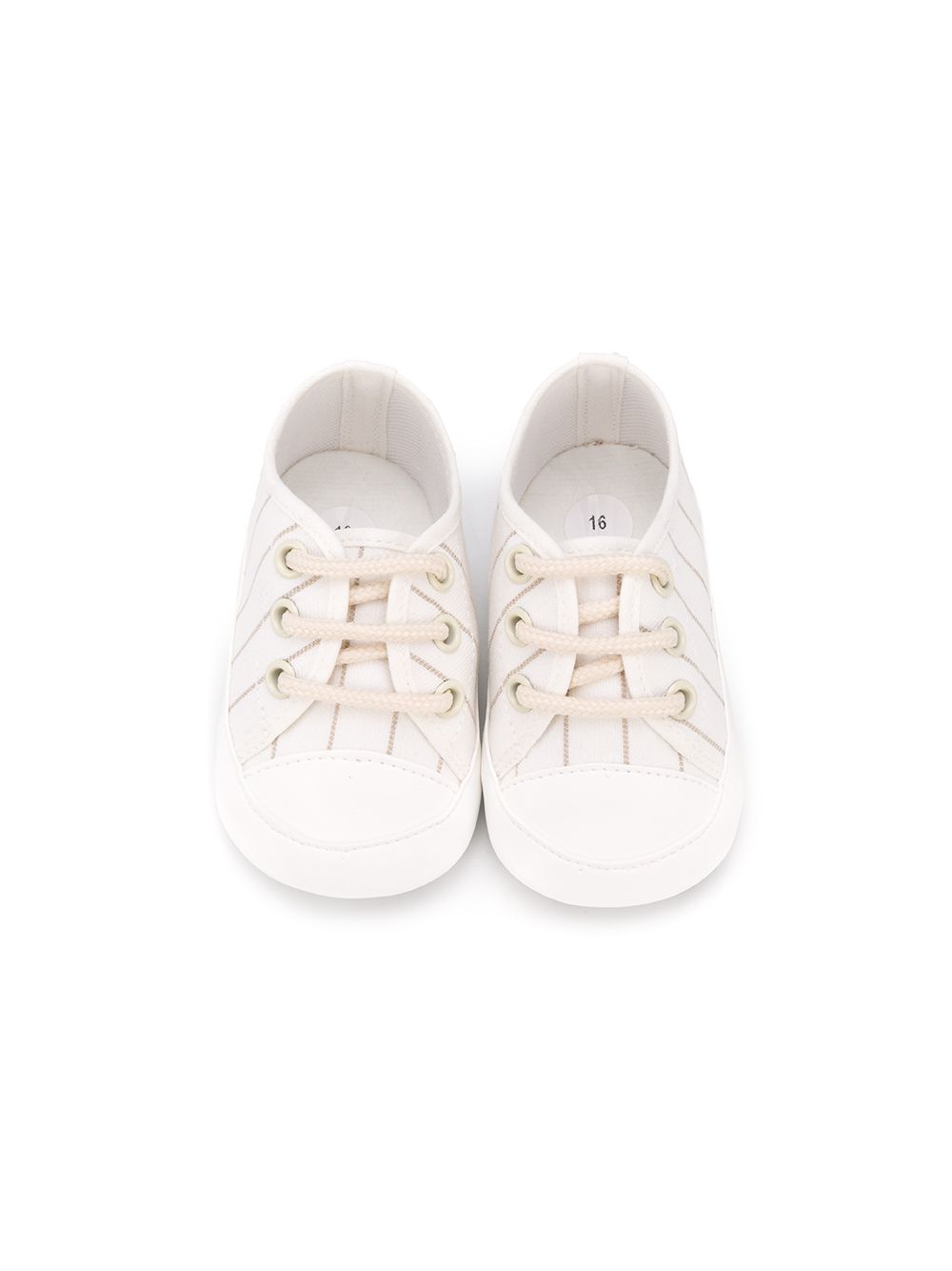 фото Colorichiari striped lace-up sneakers