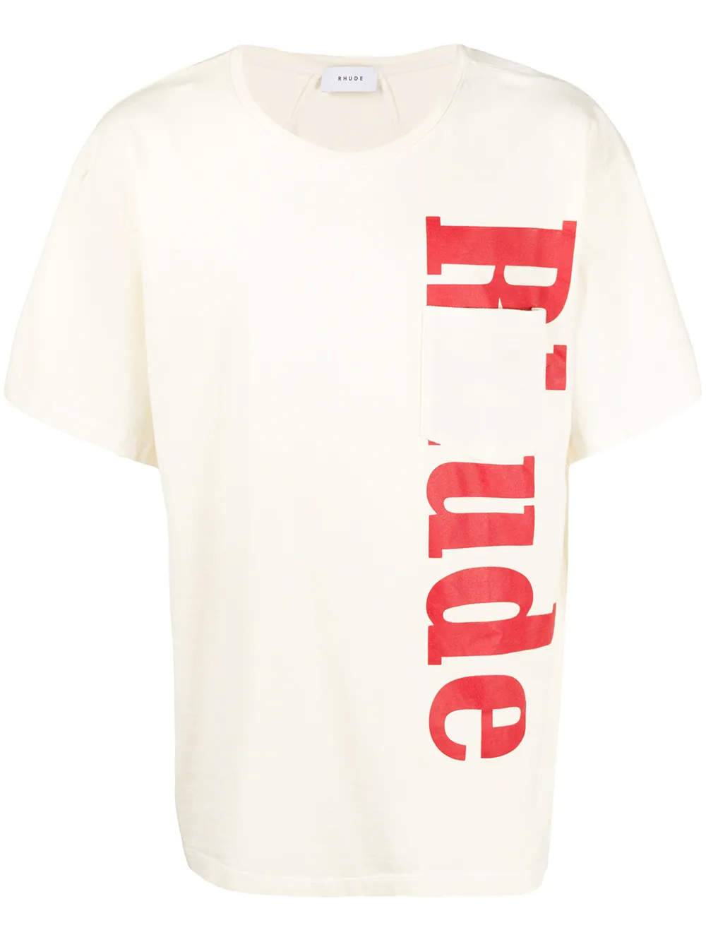 Rhude футболка с круглым вырезом и логотипом Rhude футболка с круглым вырезом и логотипом