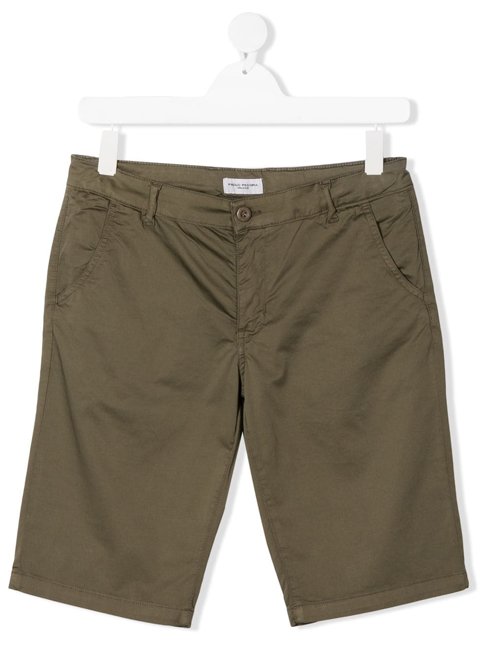Paolo Pecora Kids' Classic Shorts In Green