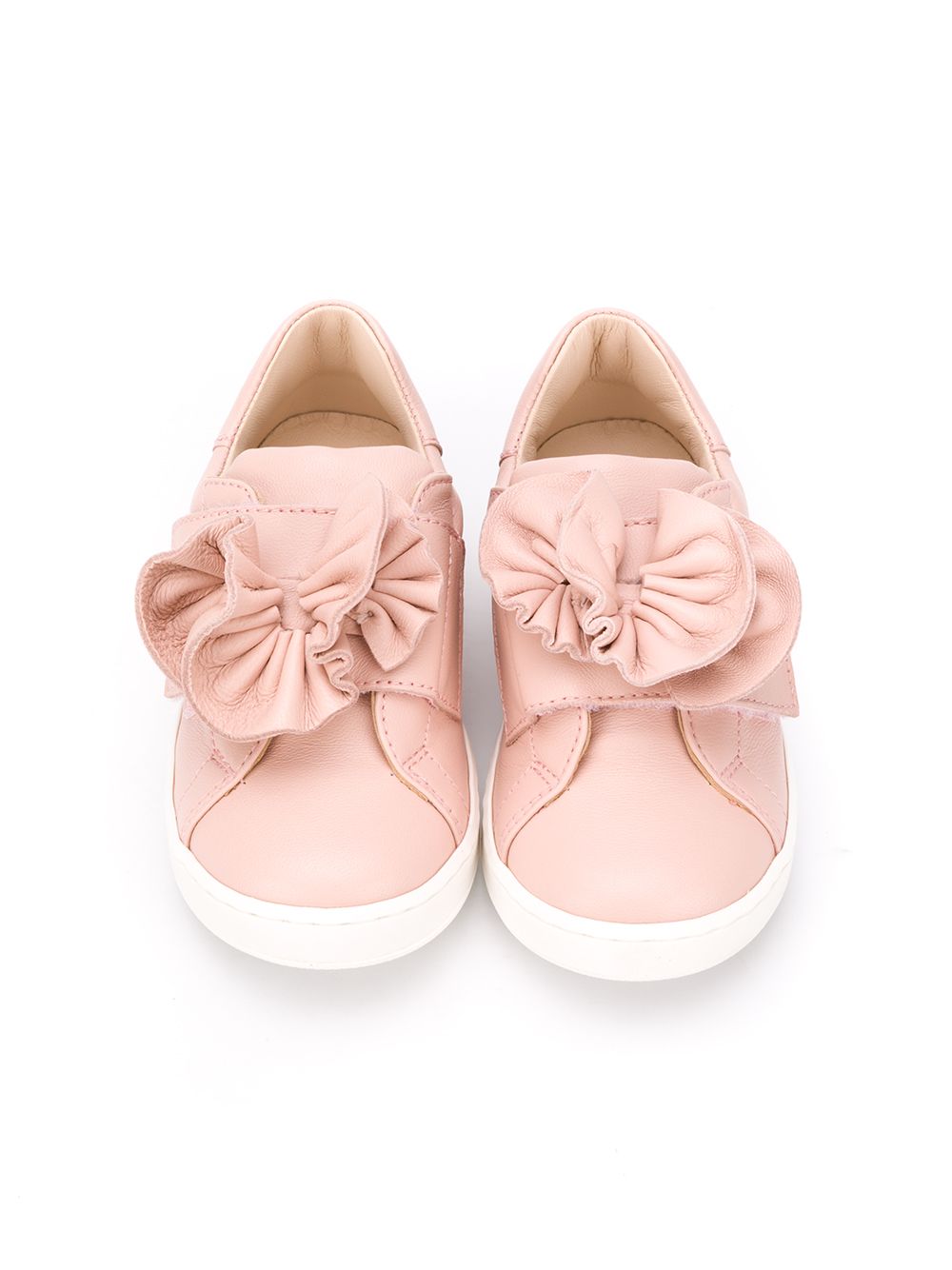 фото Florens ruffled-bow touch-strap sneakers