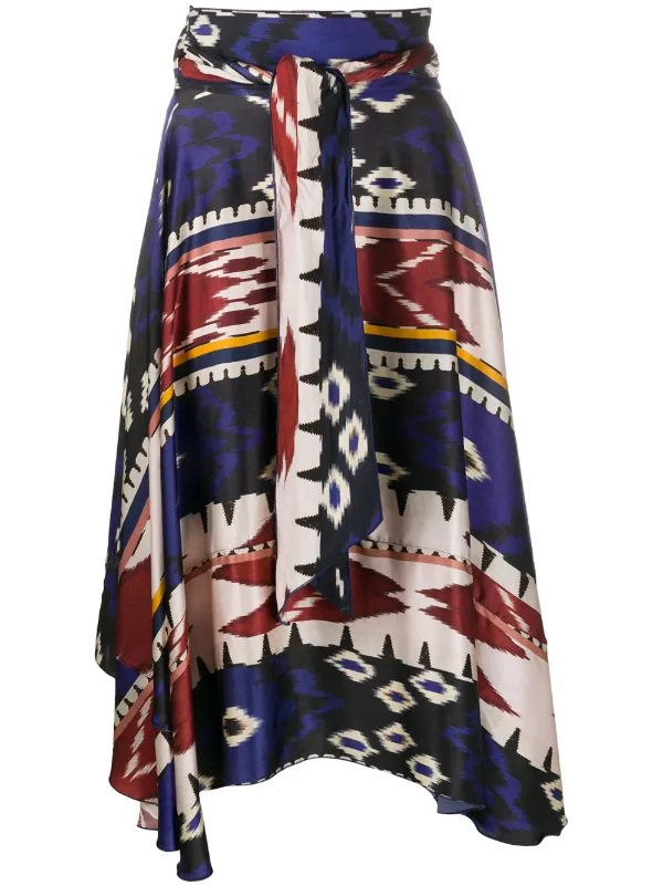 Forte Forte High Waisted Aztec Print 