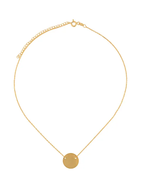 Hsu Jewellery Making Marks Disc necklace