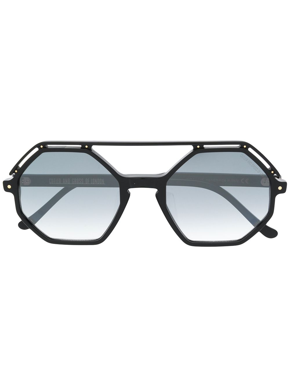 фото Cutler & gross angular frame sunglasses