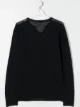 الصورة 2 من Paolo Pecora Kids TEEN snap button V-neck jumper