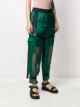 Sacai organza-panel satin cargo trousers