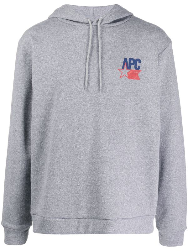 apc grey hoodie