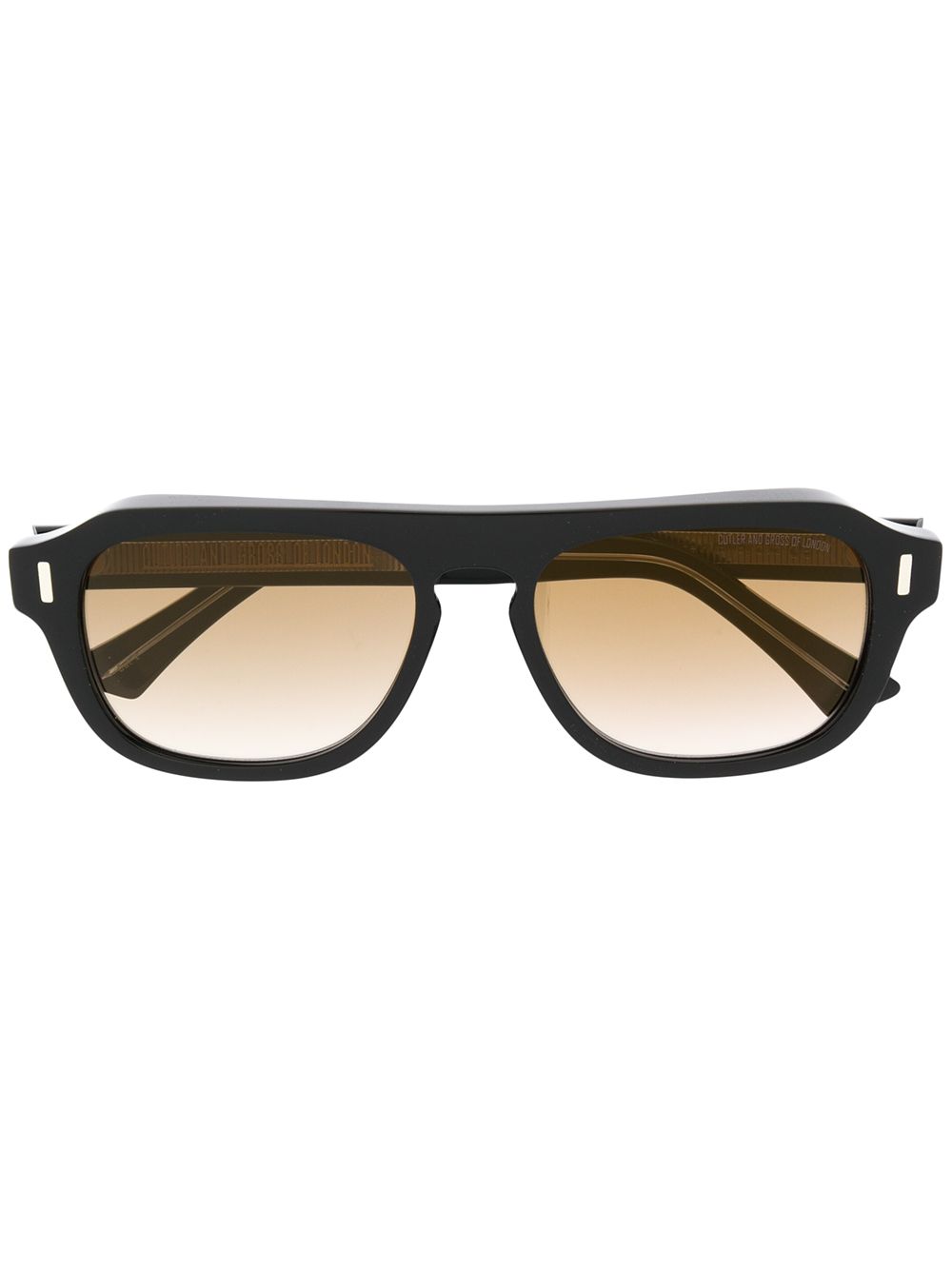 фото Cutler & gross tinted angular sunglasses