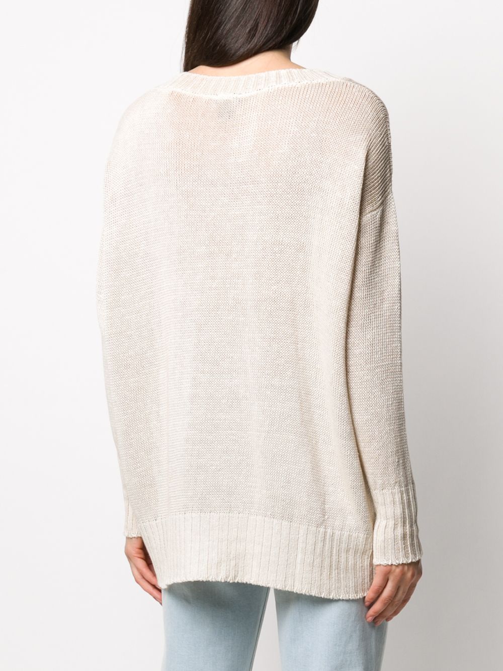 фото Avant toi v-neck linen jumper