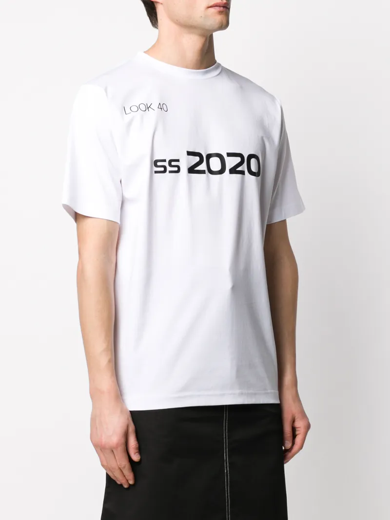 XANDER ZHOU 'SS 2020' PRINT T-SHIRT
