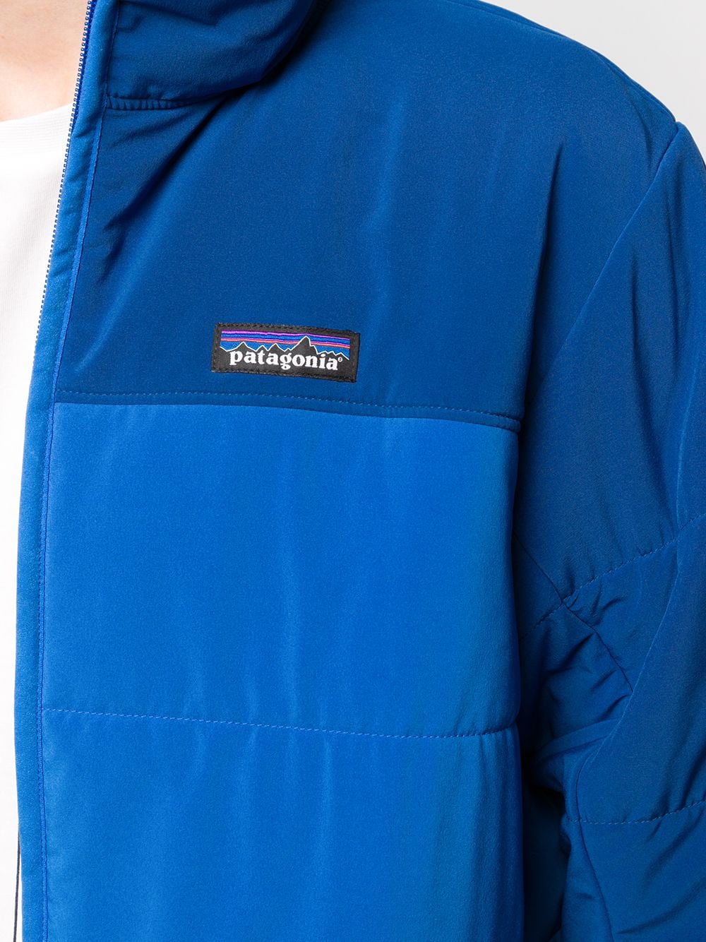 фото Patagonia zip up two tone jacket