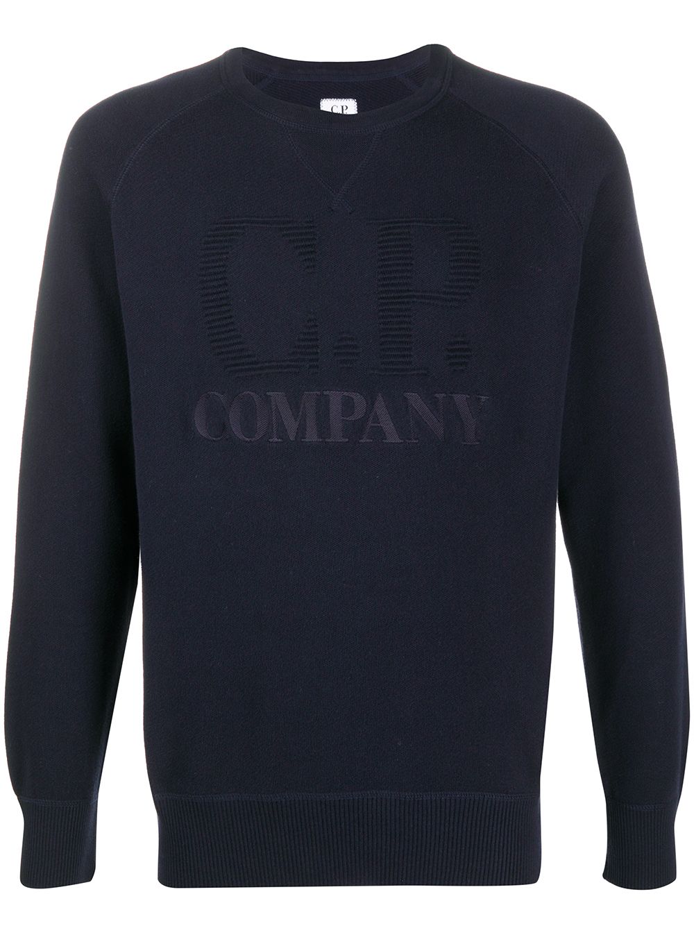 фото C.p. company embroidered logo jumper