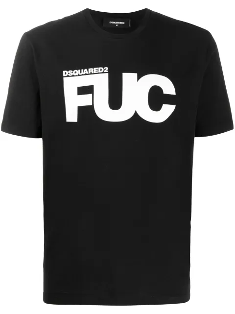 DSQUARED2 playera con logo estampado