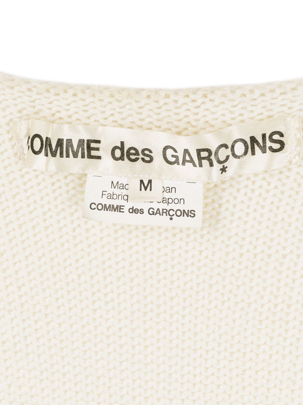 Affordable Comme Des Garcons 2003 pompom embellished knitted T-shirt Women