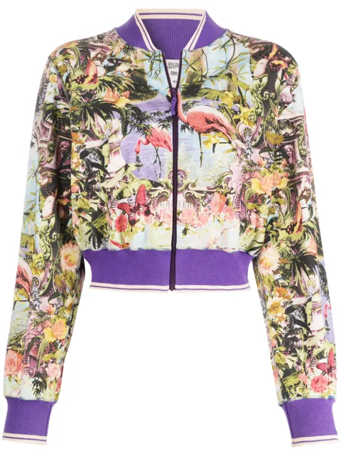 Jean Paul Gaultier Pre-Owned 2000s printed lightweight bomber jacket