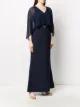 Lauren Ralph Lauren Catarina sheer-overlay gown