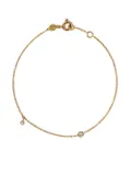 We by WHITEbIRD 18kt yellow gold diamond chain bracelet - YELLOW AND WHITE