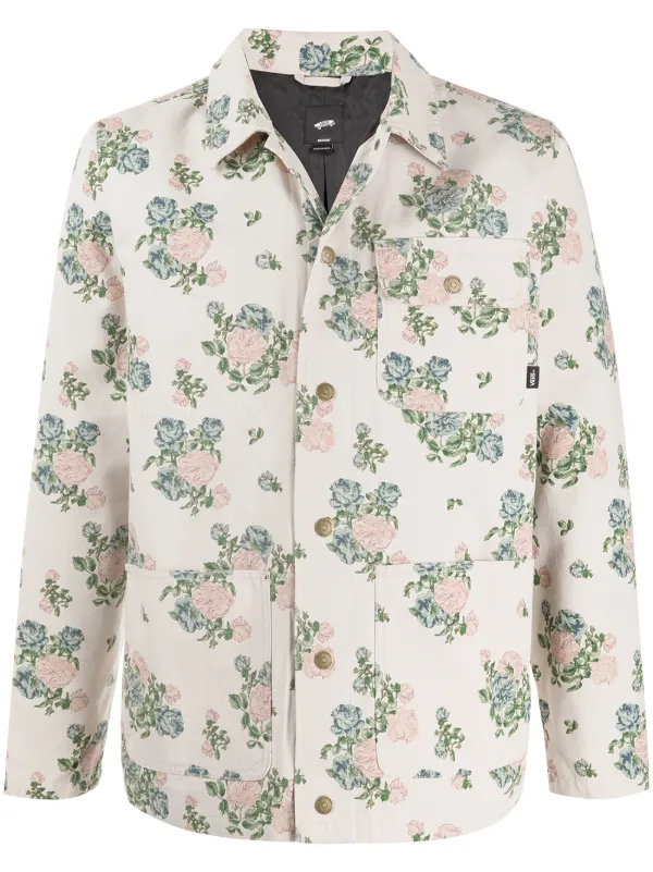 vans floral jacket