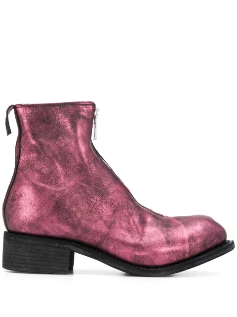 Guidi botines metalizados