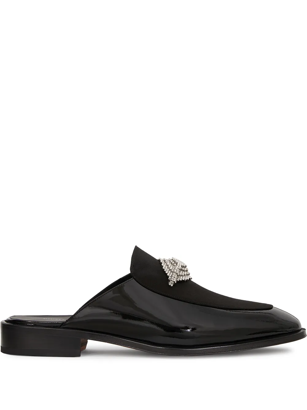 

Giuseppe Zanotti Demi Theodore patent-leather loafers - Black
