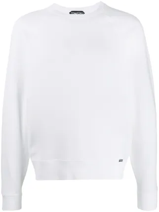 plain white pullover