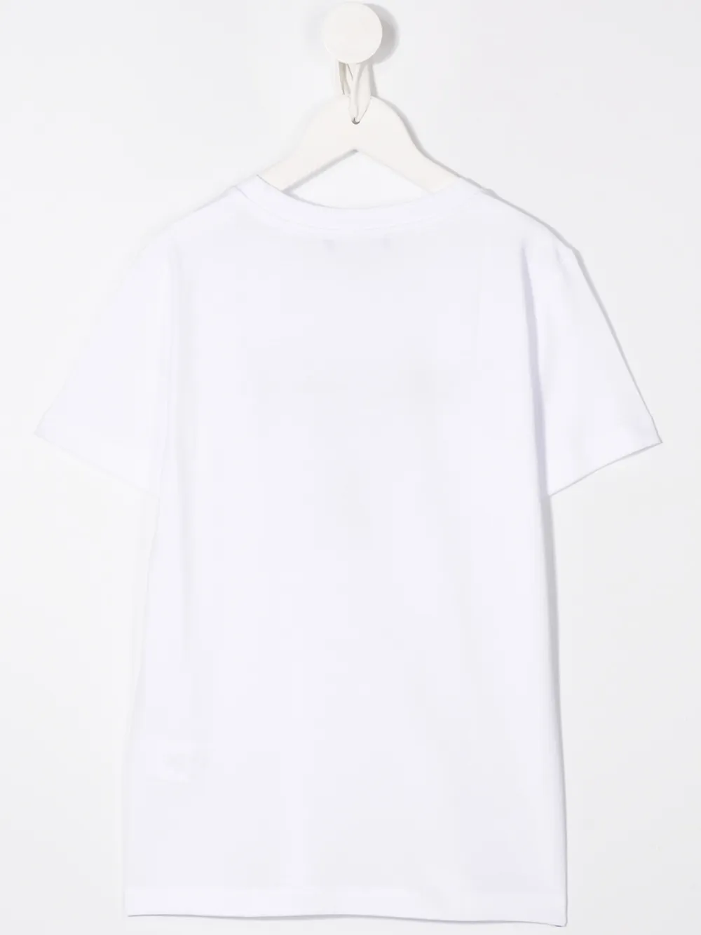 фото Balmain kids футболка с круглым вырезом и логотипом