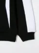 Balmain Kids سويت شيرت متباين الألوان بشعار الماركة